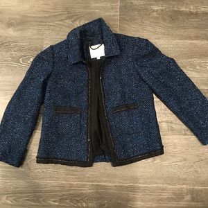 Rebecca Taylor Blazer with Black Trim